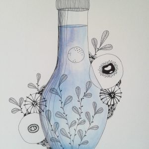 Flor-botella 002
